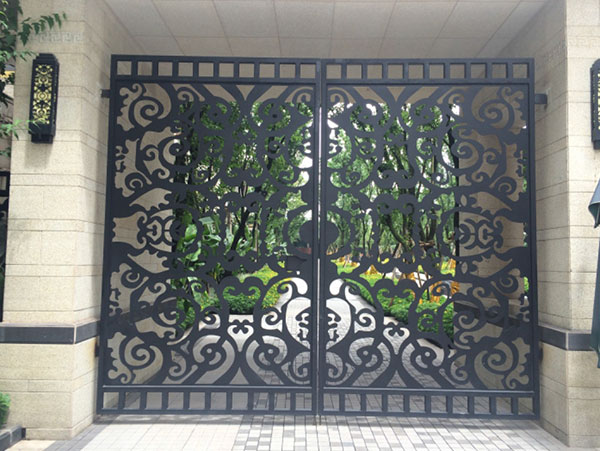 小区铁艺大门一
