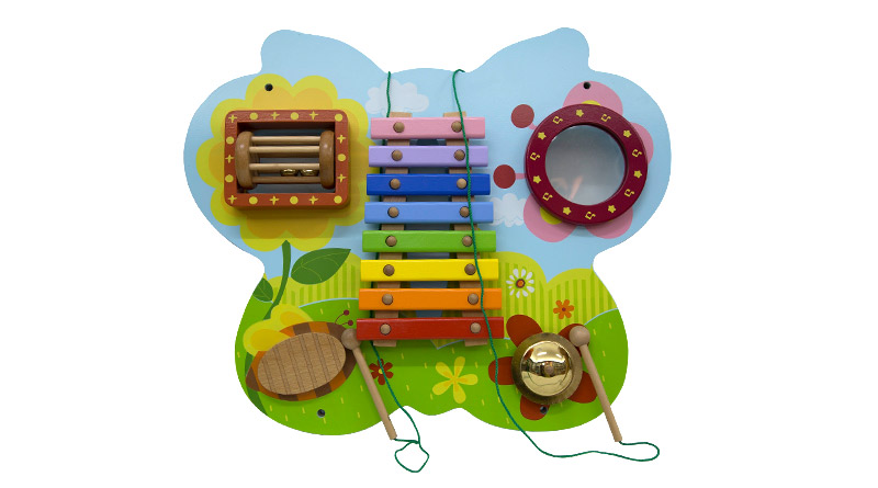 Colorful butterfly sister organ