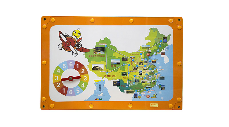 Jingle map of China