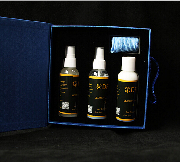 Sofa leather furniture leather care three piece