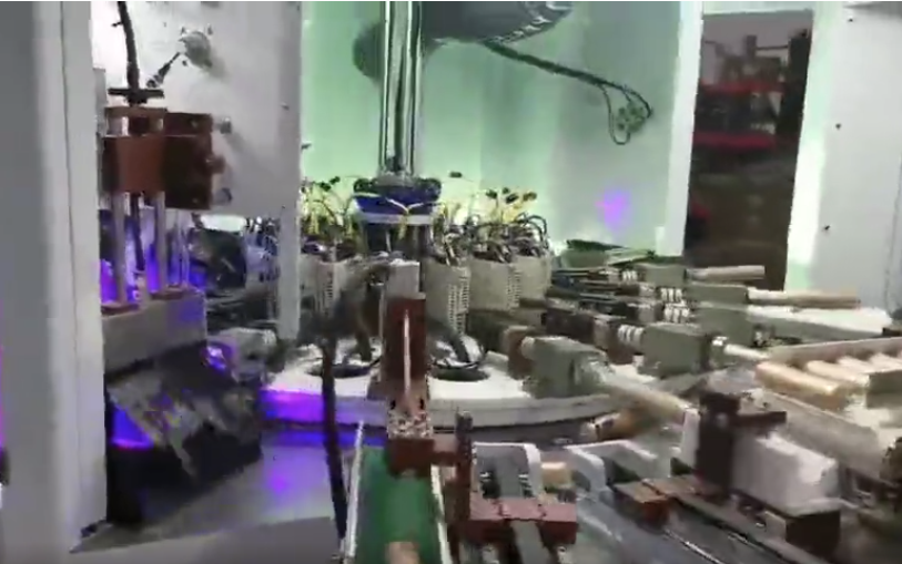 软管三色丝印机系统