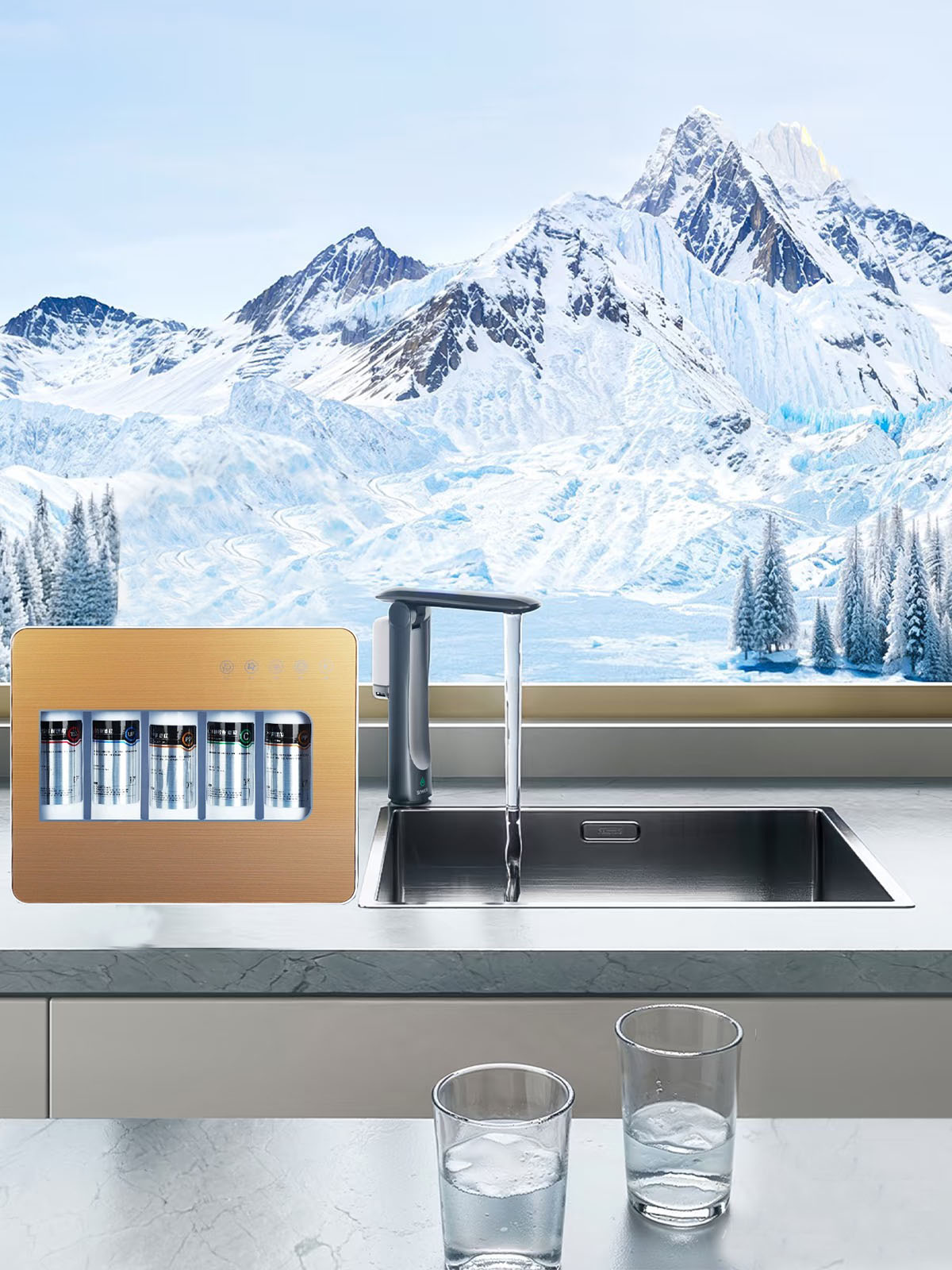 直饮5级超滤机净水器厨房家用