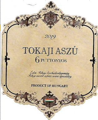 芭拉托卡伊贵腐6篓2019（6瓶/箱）