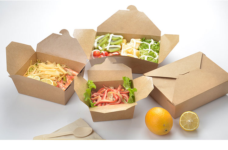 Best-Selling High Quality customized OEM kraft take out boxes