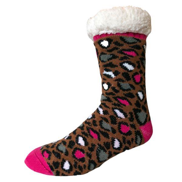 Fuzzy Cozy Sherpa Lining Acrylic Socks