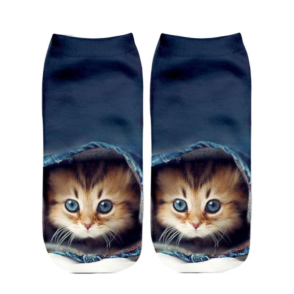 3d Animal Print Socks