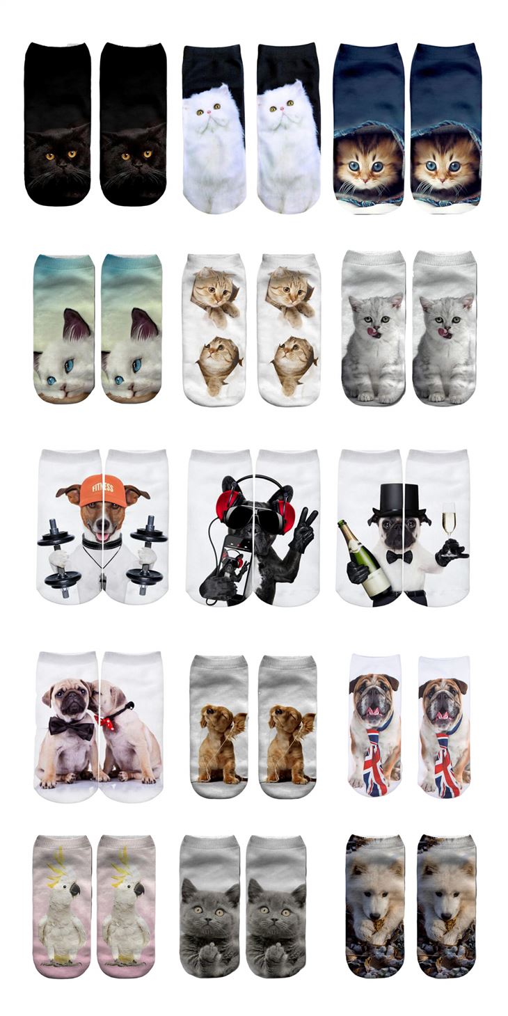 3D Animal Socks