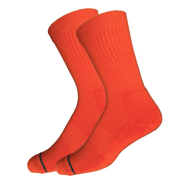 Combed Cotton Solid Terry Sports Socks Hand Linking