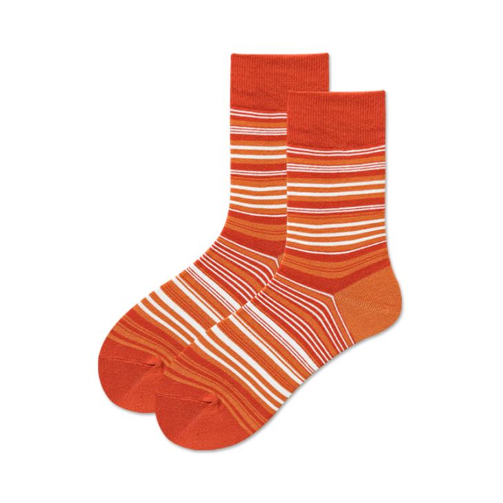 Rainbow Striped Socks For Women