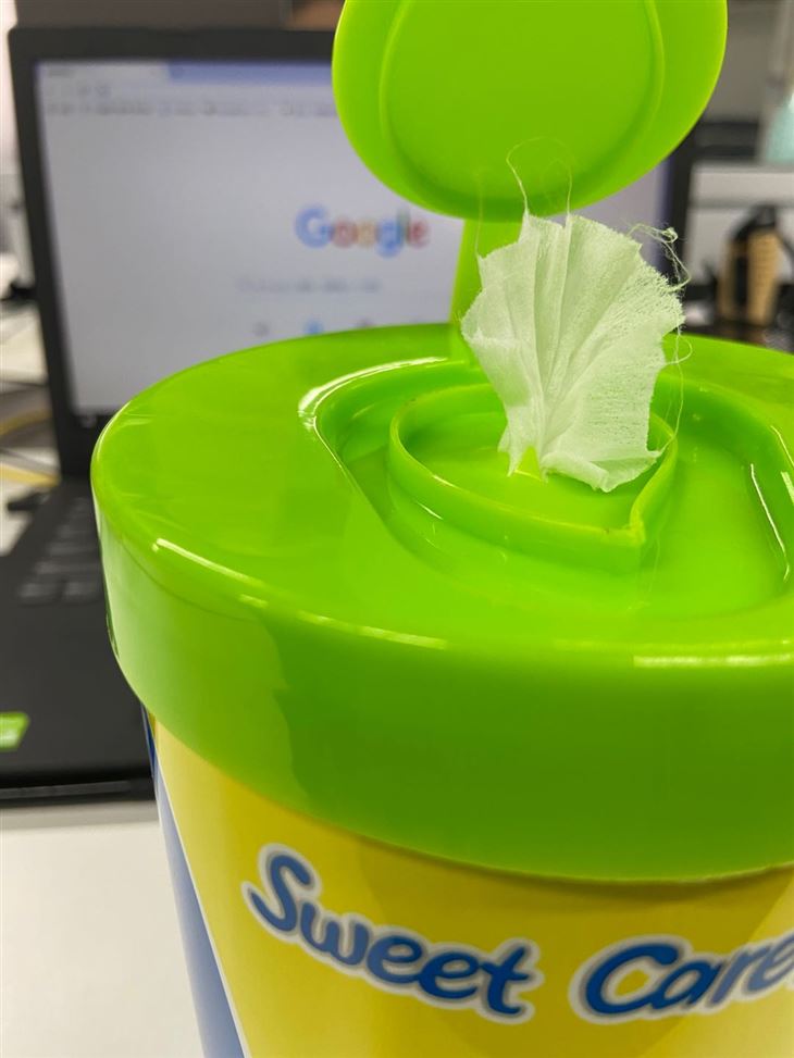 ANTIBACTERIAL WIPES---bleach Free & Alcohol Free