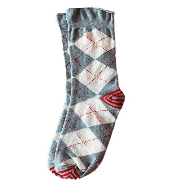 Argyle Lady Fun Socks