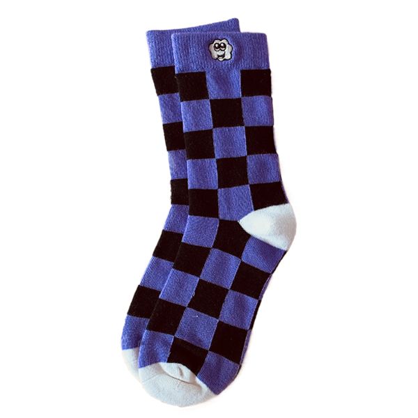 Checkerboard Women Leisure Socks
