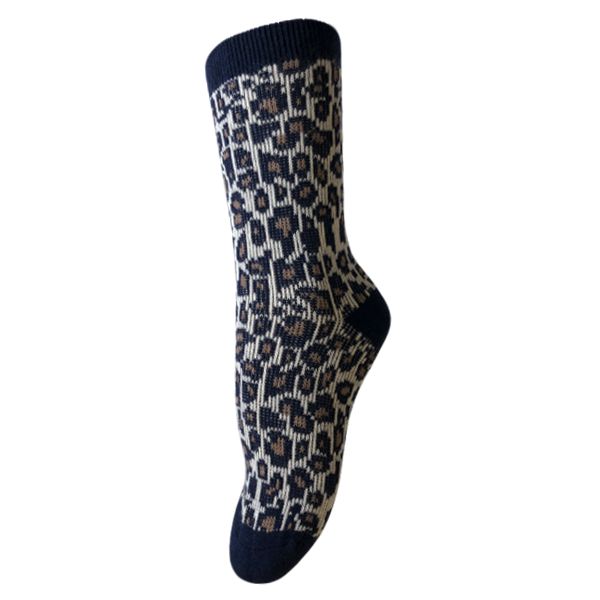 Cheetah Lady Crew Socks