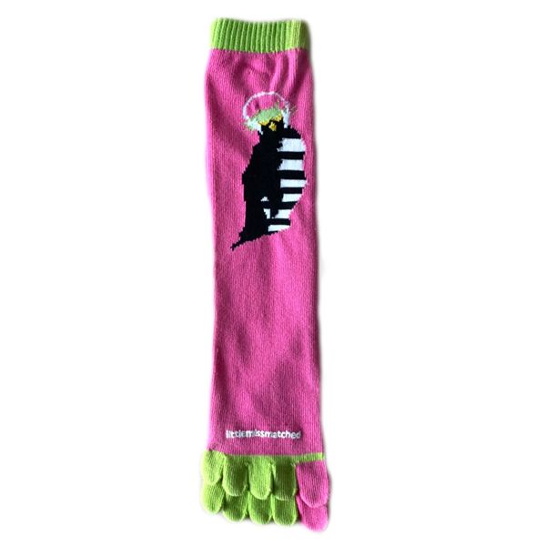 Colorful Toe SocksAssorted Stripe Patterns