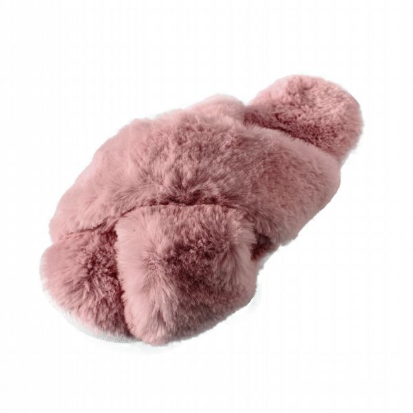 Cozy Plush Flip Flops Slippers For Women Non Slip Slipper