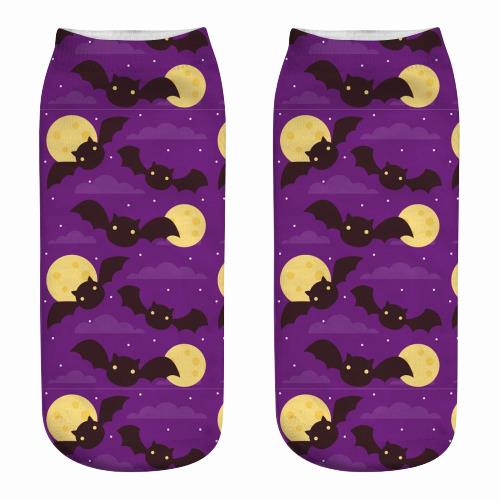 Halloween Printed Ankle Socks