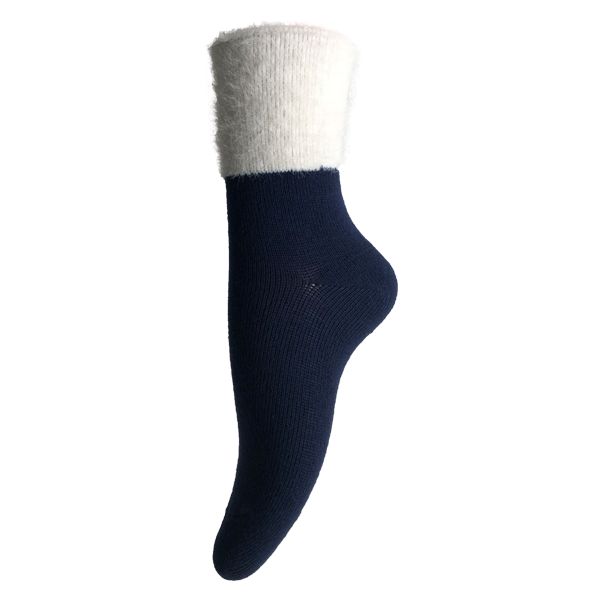 Lady Solid Socks with Special Cozy Cuff