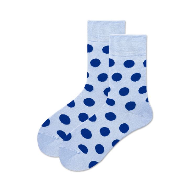 Men's Casual Polka Dot Socks