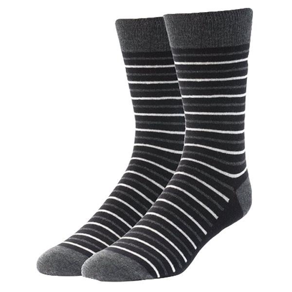 Men Stripe Dress Socks