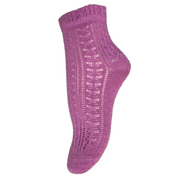 Mesh Socks Lady Bulky Acrylic Pointelle Socks