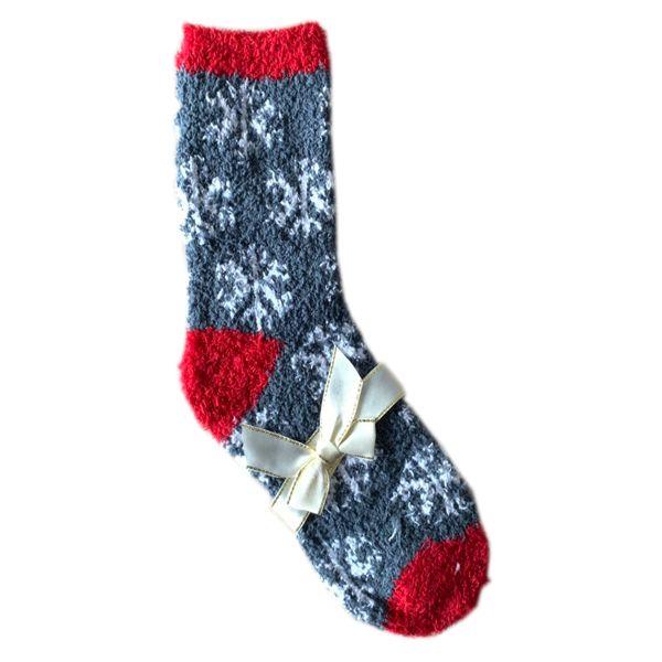 Plush Slipper Socks Women Indoor Cozy Socks