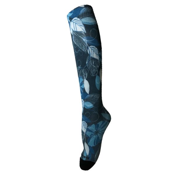 Printed Nylon Compression Socks