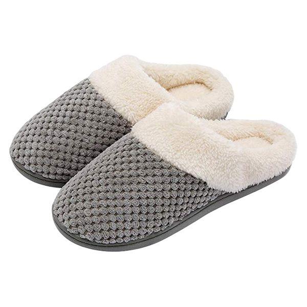 Slippers Outdoor House Slippers Fur Lined