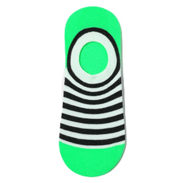 Striped Combed Cotton Foot Cover