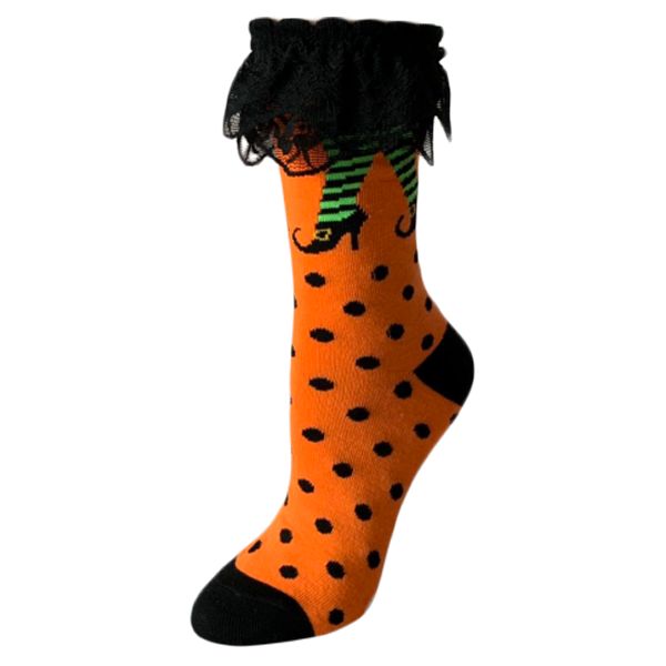 Women Lace Socks Halloween Socks