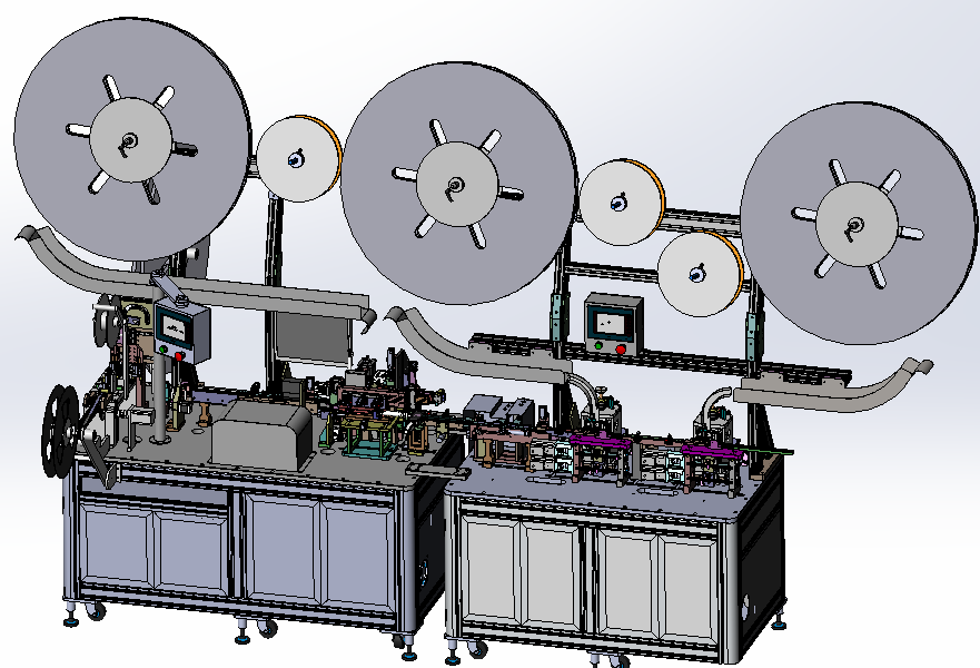 BATTERY母頭自動組裝檢測機