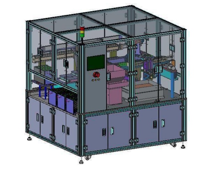 柔性上料装盘机