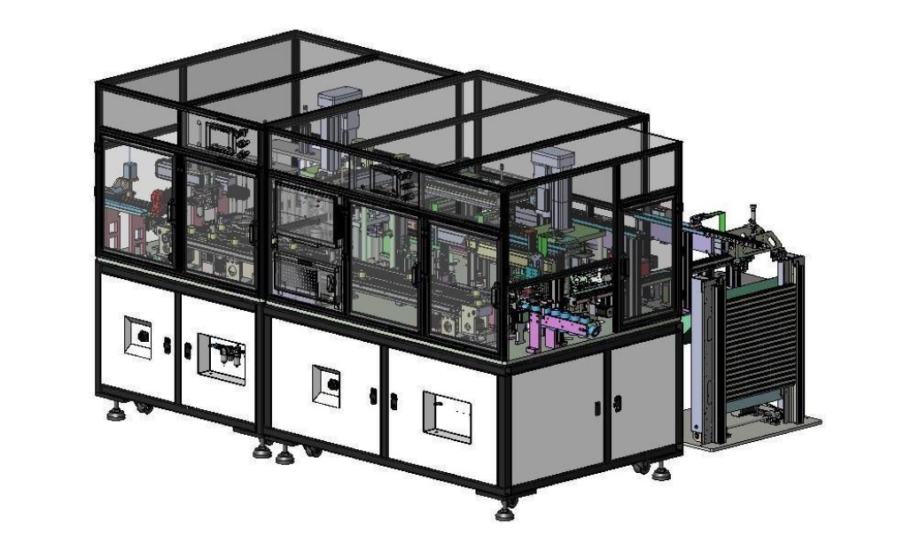 马达自动组装检测机