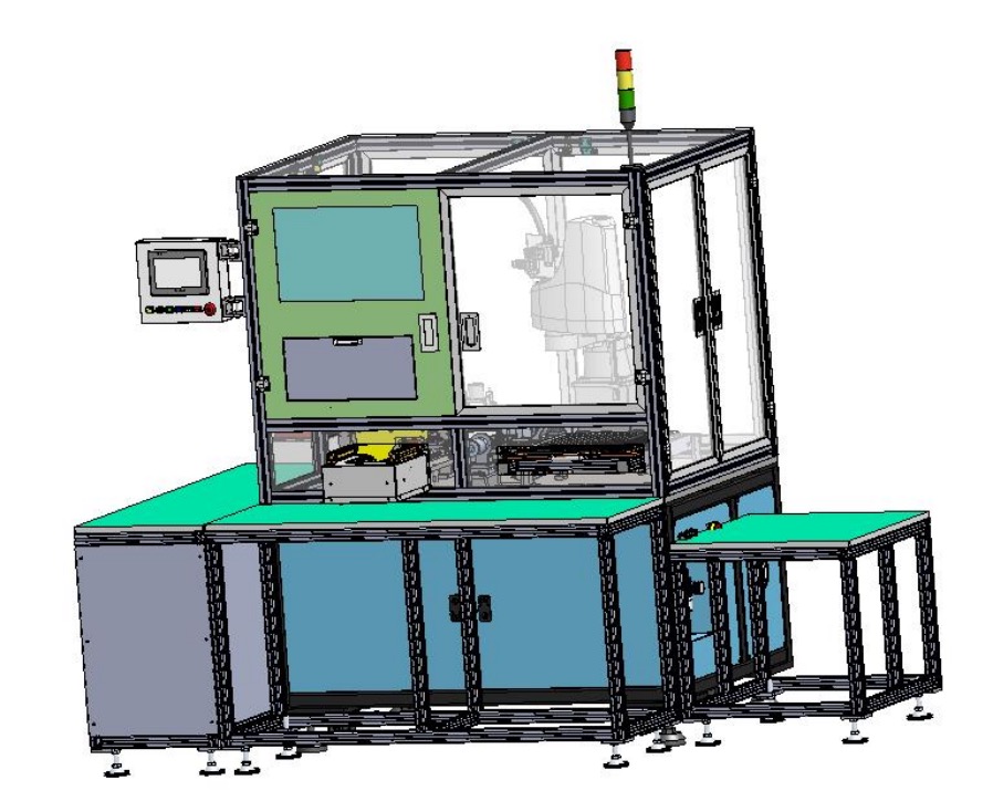 鸭嘴连接器簧片开口检测设备