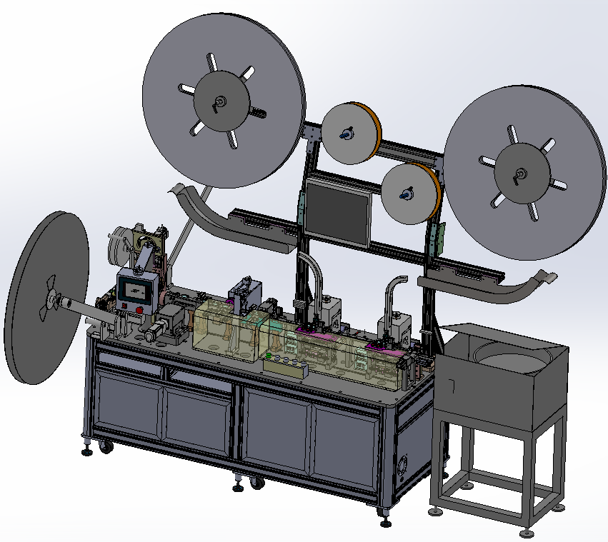 BATTERY公頭自動組裝檢測機