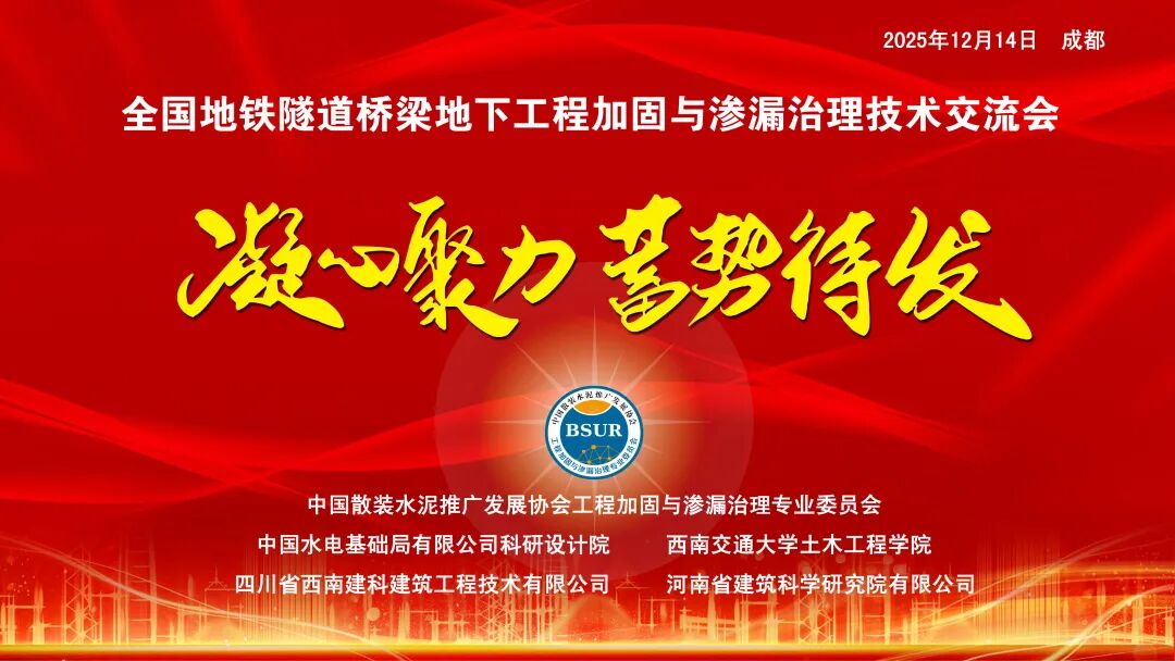 共襄技术交流盛会 共破地下工程难题