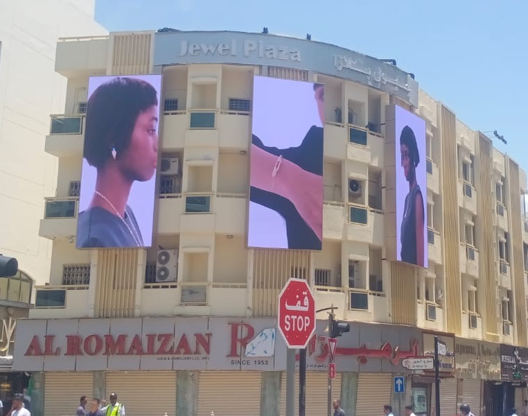 P10mm outdoor led display , UAE, 2024