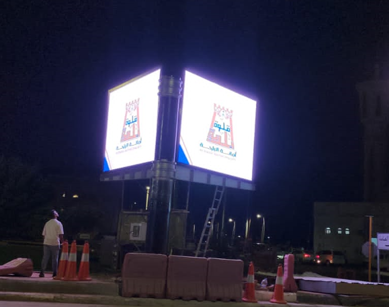 P6mm outdoor led display, Saudi Arabia,2024