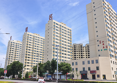 建设中的甘肃宇臻集团公司承建的甘肃宇臻集团陇西物流园1#、2#楼项目（实景拍摄）
