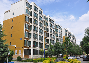 公司承建的金海天嘉园3#楼盘（实景拍摄）