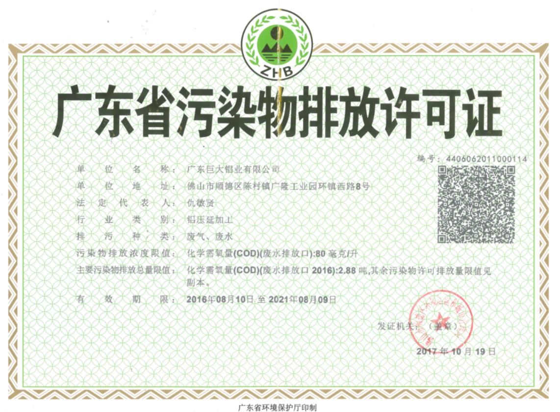 排污证办理