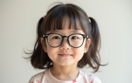 小宁丨7岁丨远视性弱视