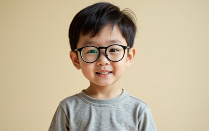 小瑞丨10岁丨远视性屈光参差