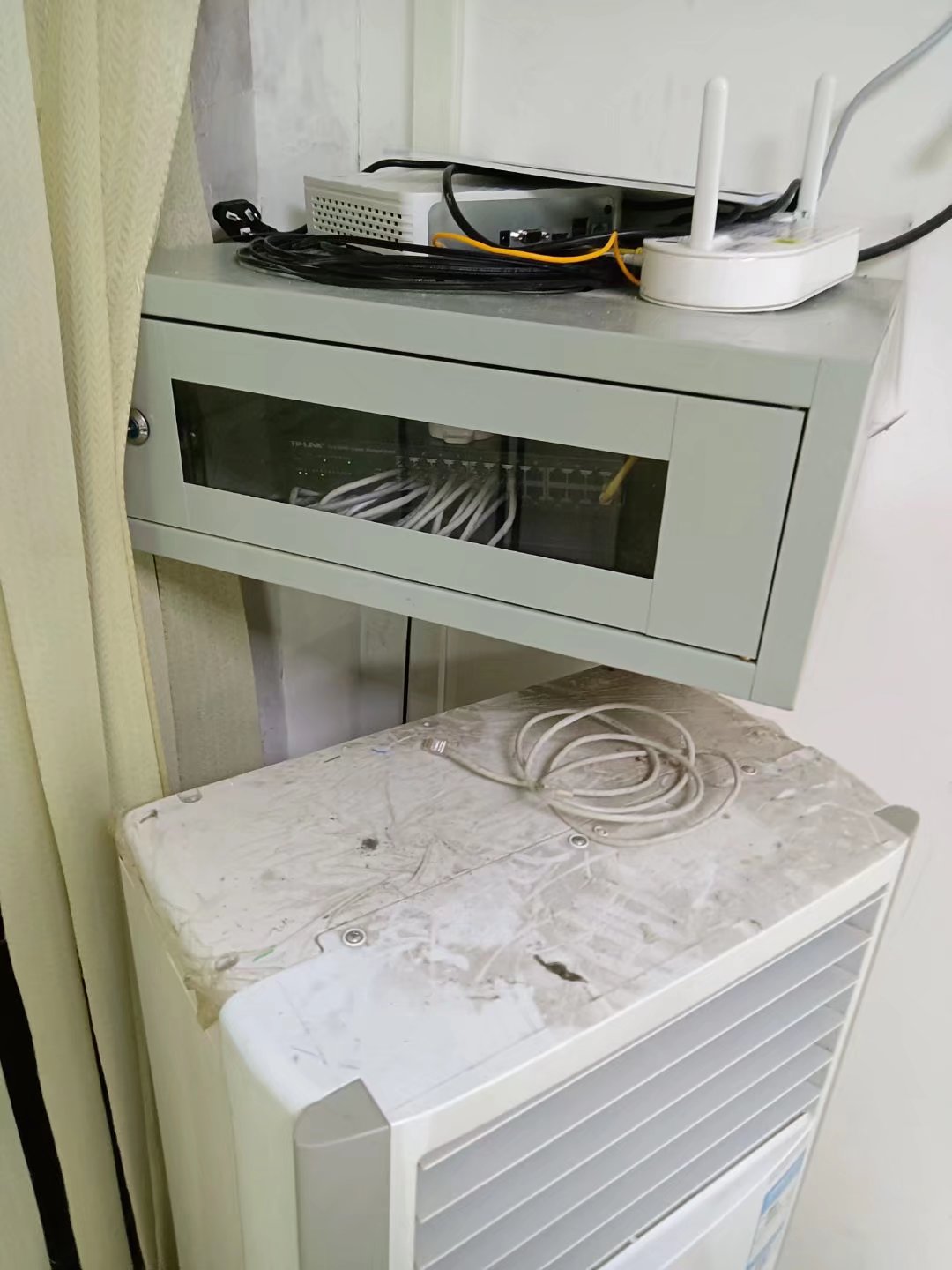 番禺区石基镇某公寓海康监控工程