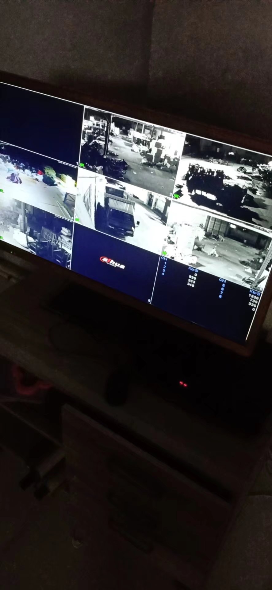 番禺区石基机械厂大华网络监控工程