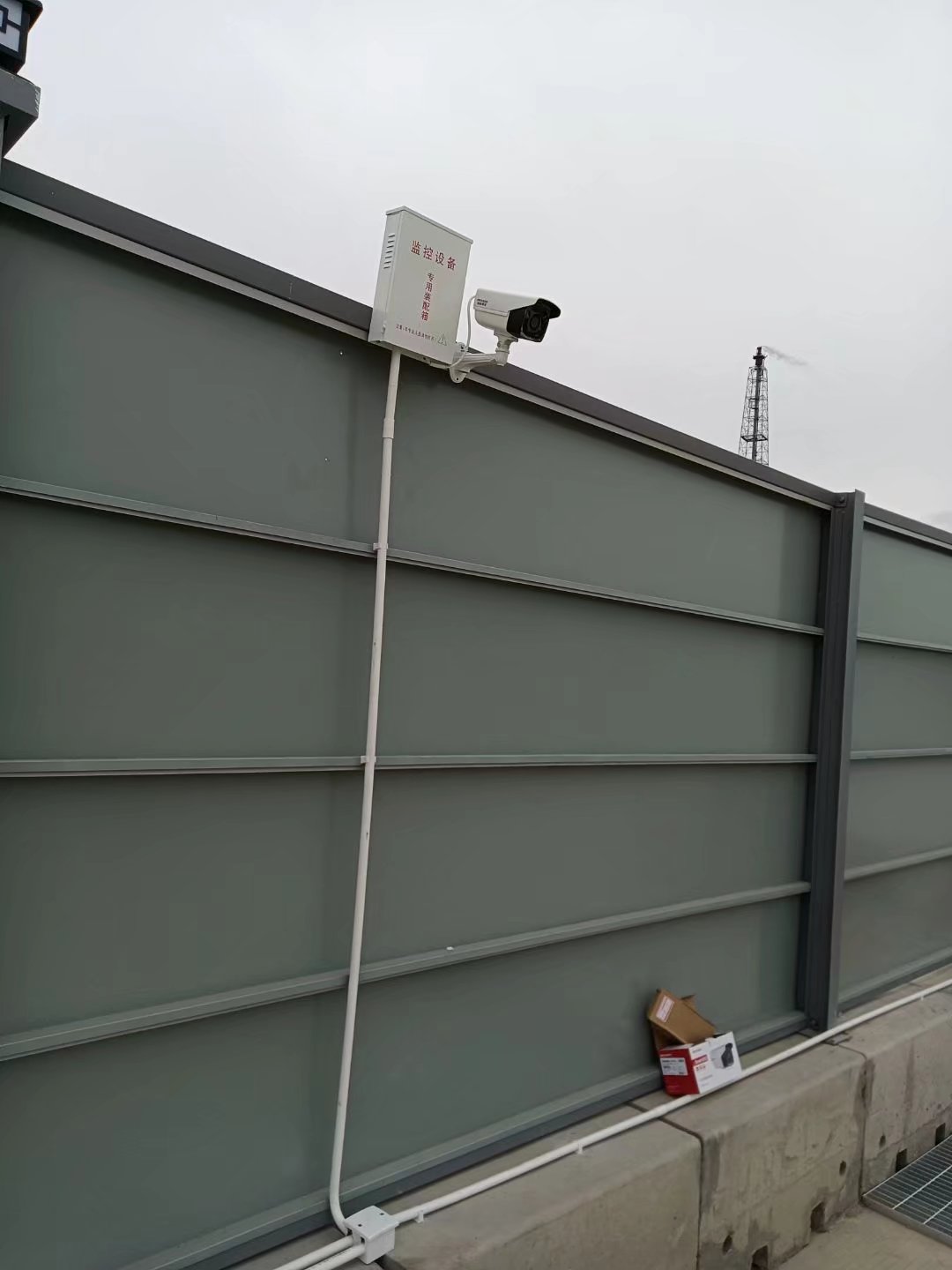 番禺区化龙镇某某建筑有限公司工地海康威视监控工程