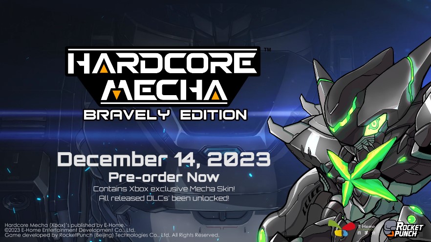Hardcore Mecha: Bravely Edition is coming to Xbox! Pre-order opens today!
