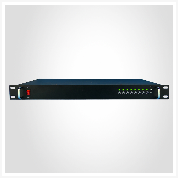 DC 12V 15A 8Ways Rack Mount