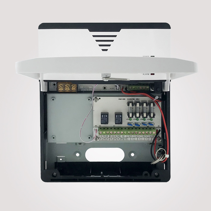12V 5A 4CH Lithium UPS+Relay Alarm