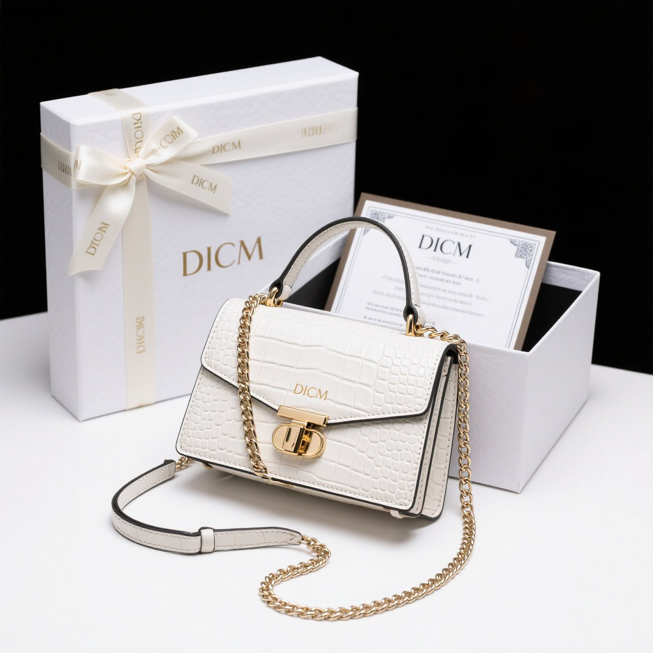 DICM 轻奢鳄鱼皮
