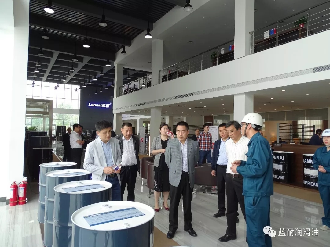 热烈欢迎北京市跨区域产业协作中心莅临蓝耐科技考察指导